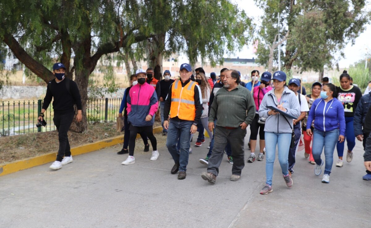 Así iniciaron las obras de rehabilitación del parque lineal Río Españita en SLP 