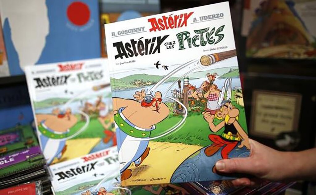Historietas cómicas "Astérix el galo" llegan a la Biblioteca Vasconcelos