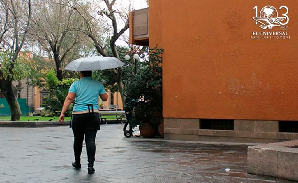 Se prevén chubascos con lluvias puntuales fuertes durante la semana para San Luis Potosí