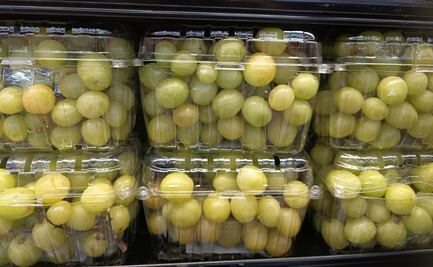 ¡A la alza! Uvas en temporada de fin de año se venden hasta en 50 pesos el cuarto 