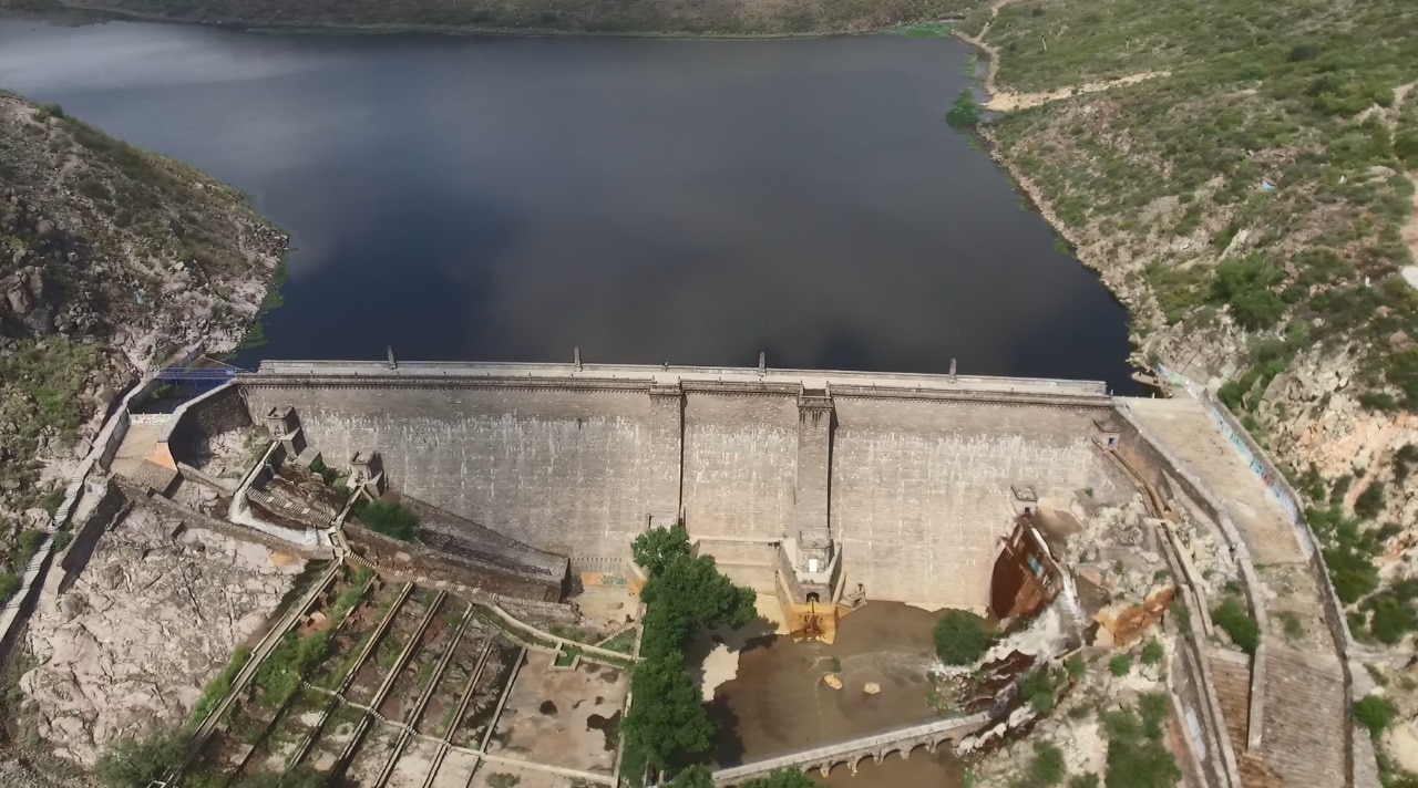 Drones monitorean presa San José