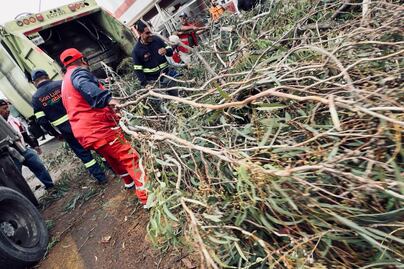 Tras tromba, capital de San Luis restablece servicios y libera vialidades en 20 puntos críticos