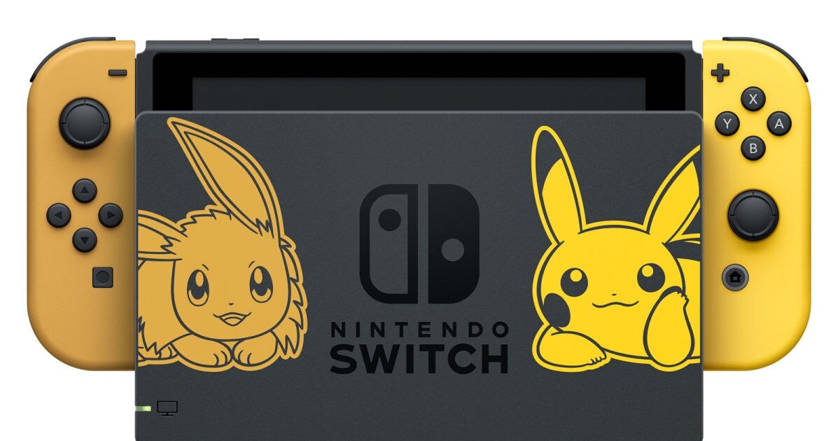 Lanzan Nintendo Switch Pokémon: Let’s Go Pikachu & Eevee