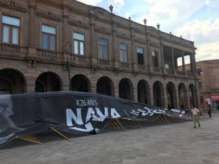 Colapsa estructura en Fundadores 