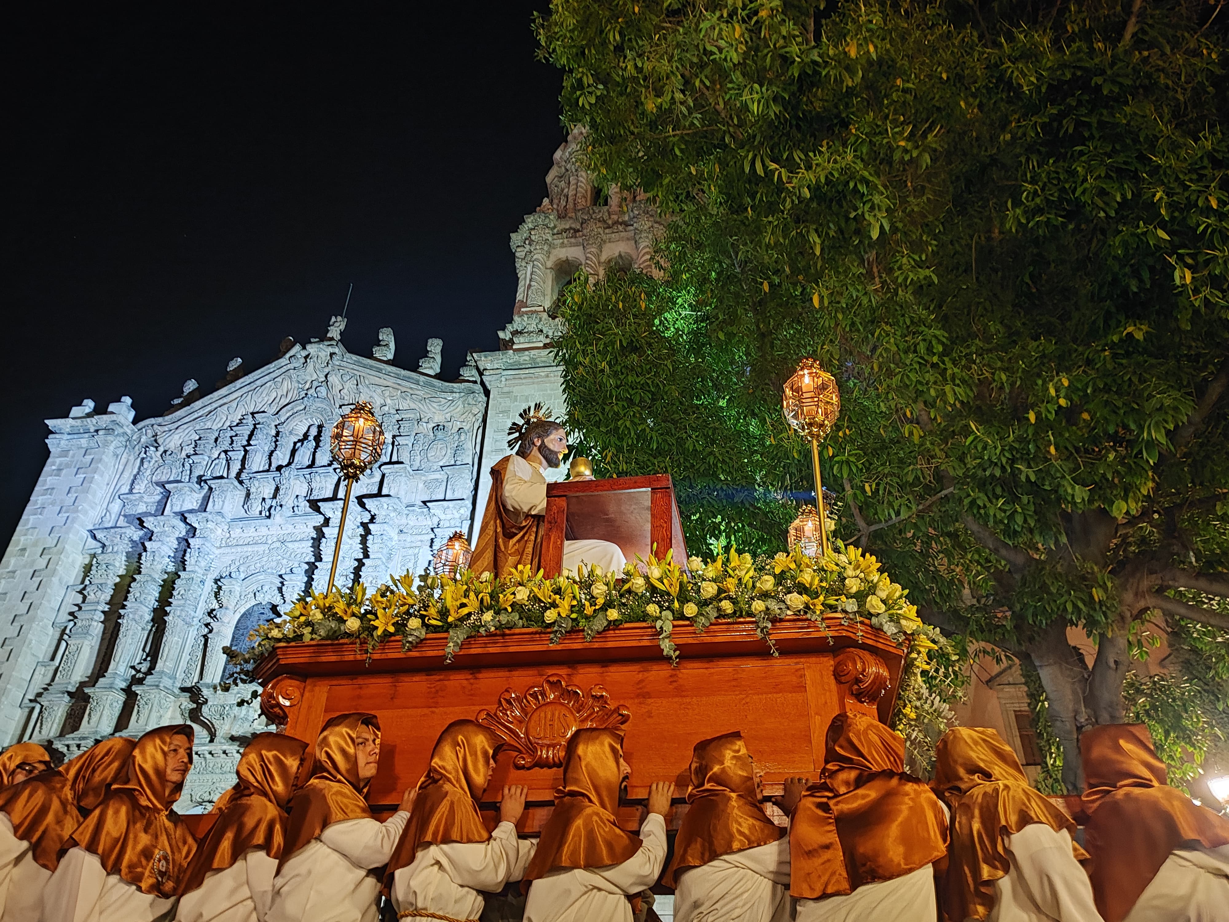 Procesión del Silencio 2024 en SLP