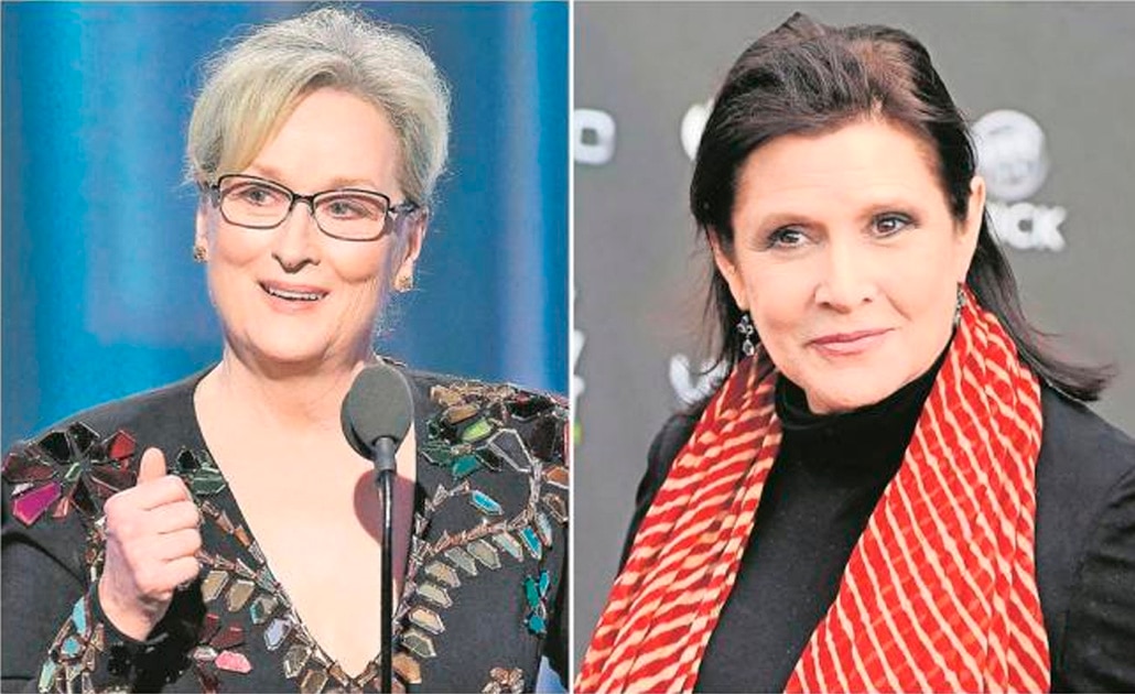 Fans de "Star Wars" piden que Meryl Streep sustituya a Carrie Fisher