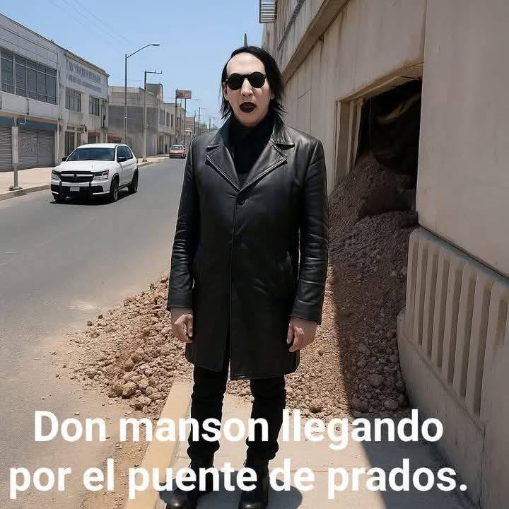 Memes de Marilyn Manson en SLP.