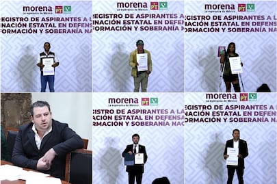 Se registran seis aspirantes para buscar la candidatura de Morena a la gubernatura de SLP