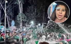 VIDEO: Joven relata cómo terminó hospitalizada en SLP tras festejos por victoria de la Selección mexicana