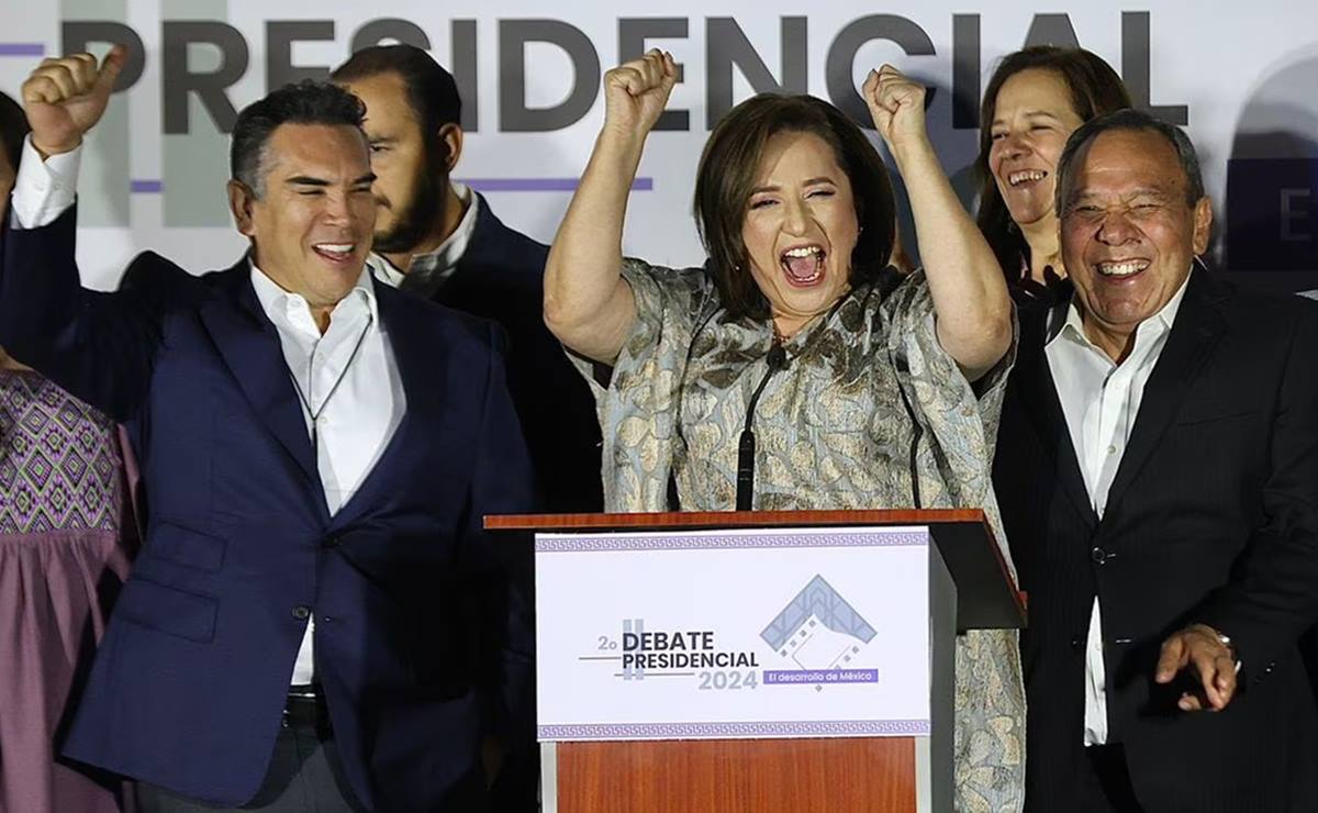 Claudia quiere hacer creer que este arroz ya se coció, pero en el debate se le quemó: Xóchitl Gálvez