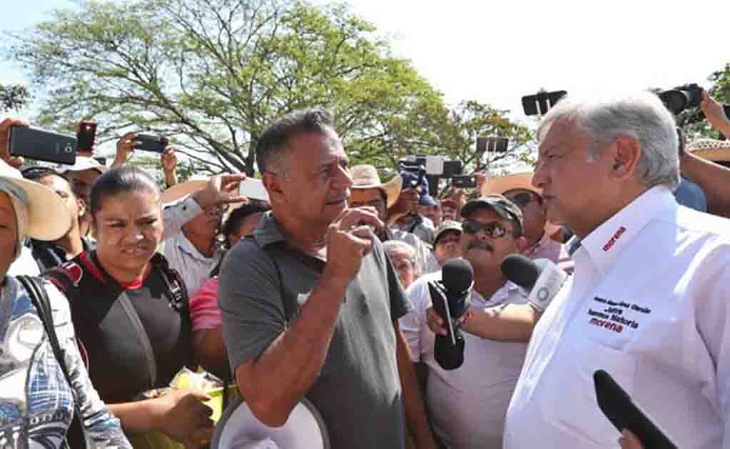 AMLO evade a Mancera en Tepic; “no me cae bien”, dice