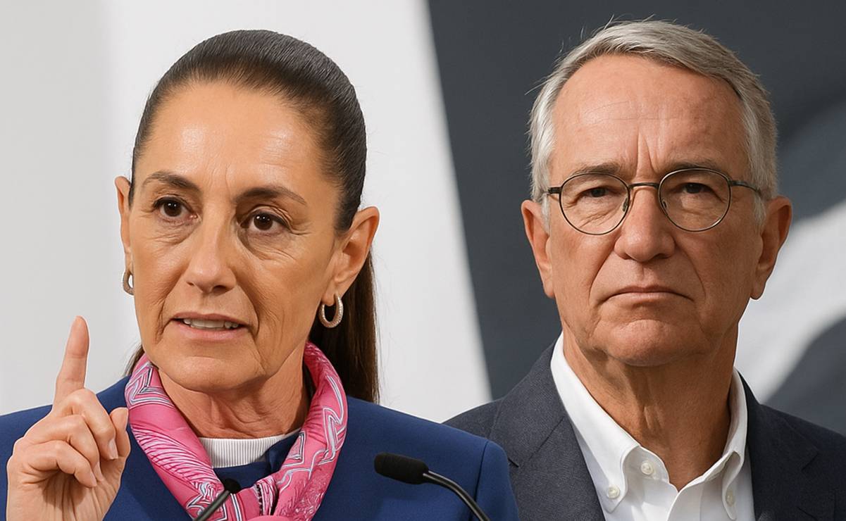 "Toma chocolate": Sheinbaum señala a Ricardo Salinas de vender empresas con deudas al fisco