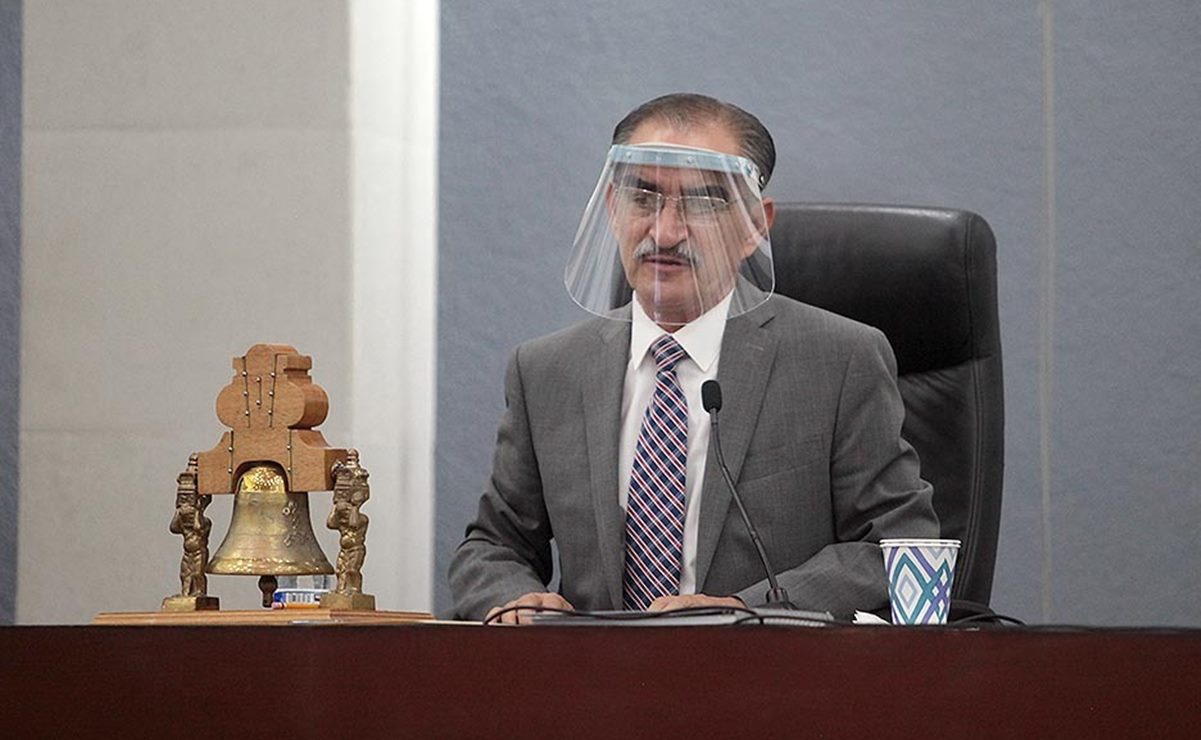 Diputado celebra detenciones de presuntos implicados en destrozos al Congreso potosino