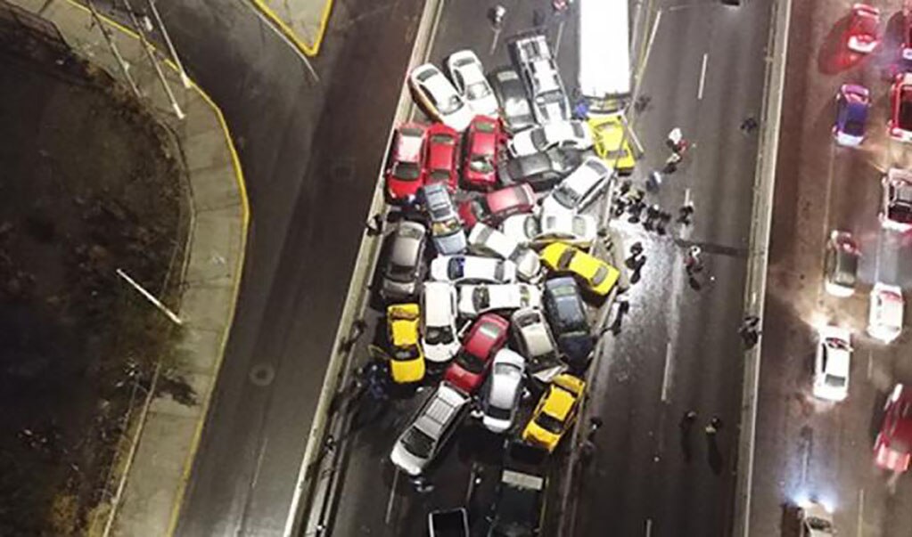 Así se ven en fotos las mega carambolas en NL y Coahuila