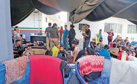 Indocumentados viven hacinados en estaciones migratorias de México
