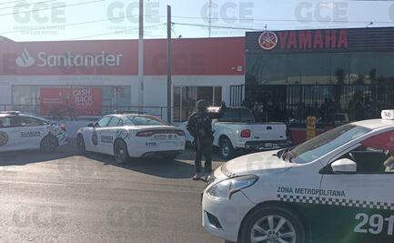 Investiga fiscalía de SLP robo a banco en la carretera a Matehuala 