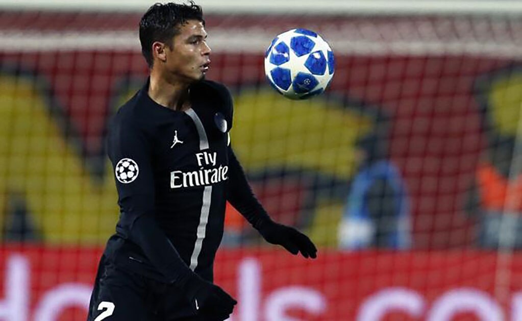 Thiago Silva, defensa brasileño. Foto: AP