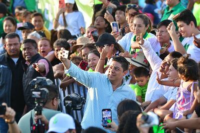 Celebran potosinos dos años del inicio de la transformación con Ricardo Gallardo