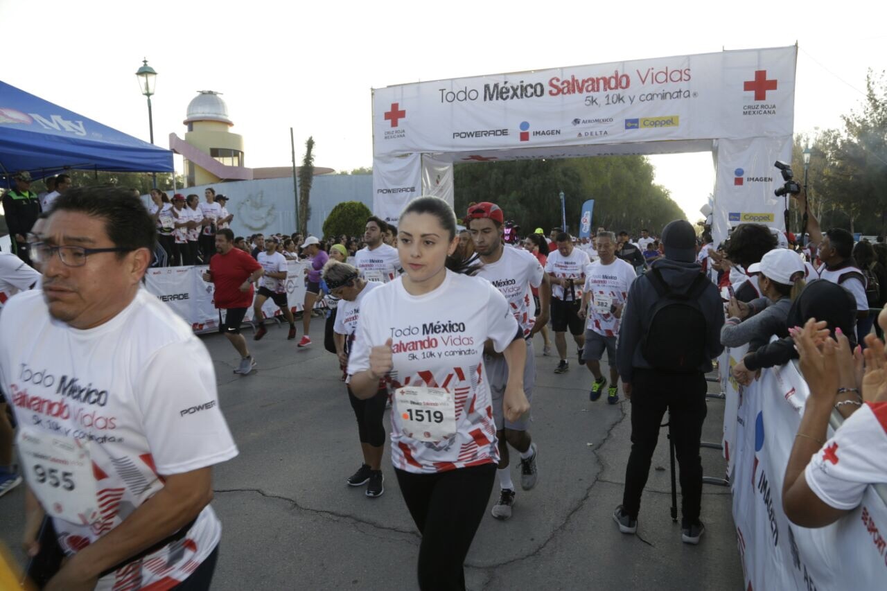 2 mil 200 personas participaron en carrera “Todo México Salvando Vidas” 