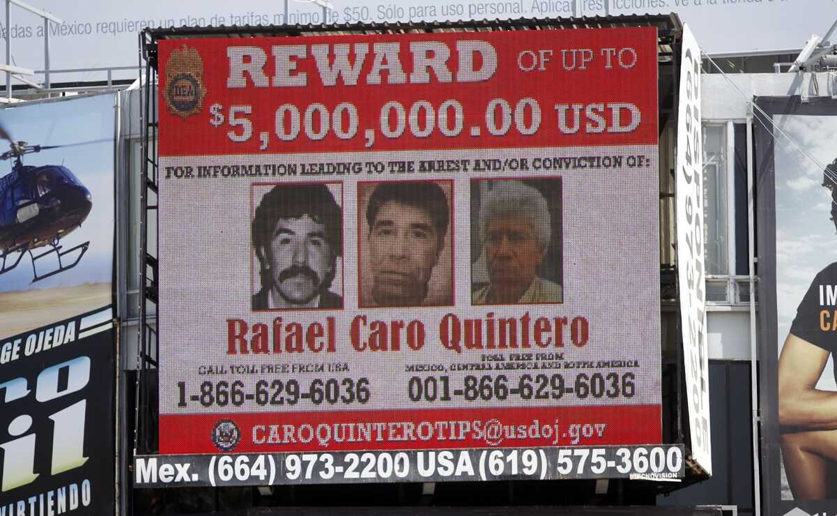Reportan detención de Rafael Caro Quintero