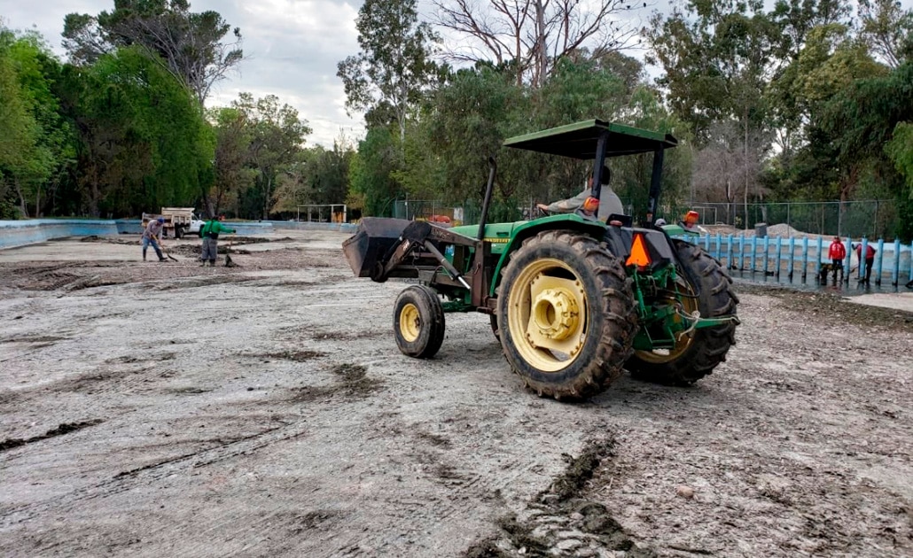Inicia rehabilitación de parque de Morales