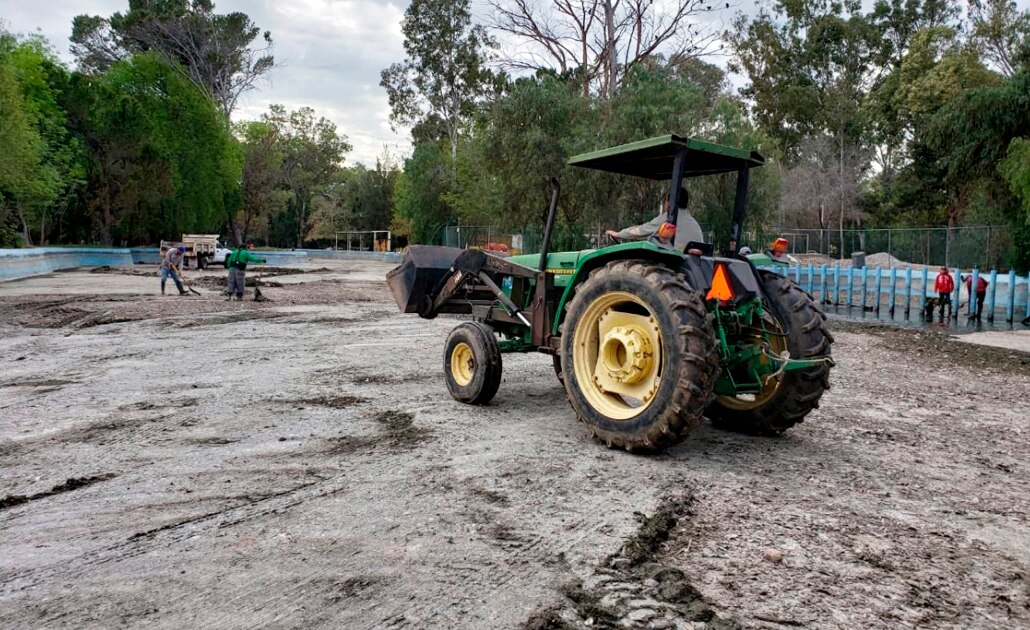 Inicia rehabilitación de parque de Morales