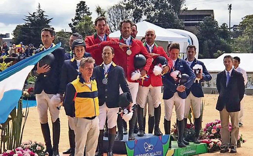 El equipo de ecuestre dio otro metal áureo al país (TWITTER)