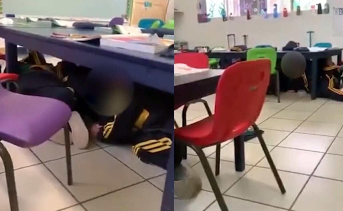 Video. Con canción de Taylor Swift calman a niños durante balacera en Guaymas, Sonora