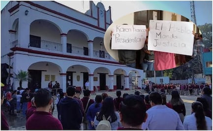 Entre tensión y protestas, morenista Gloria Guadalupe Felipe es electa alcaldesa de Tancanhuitz