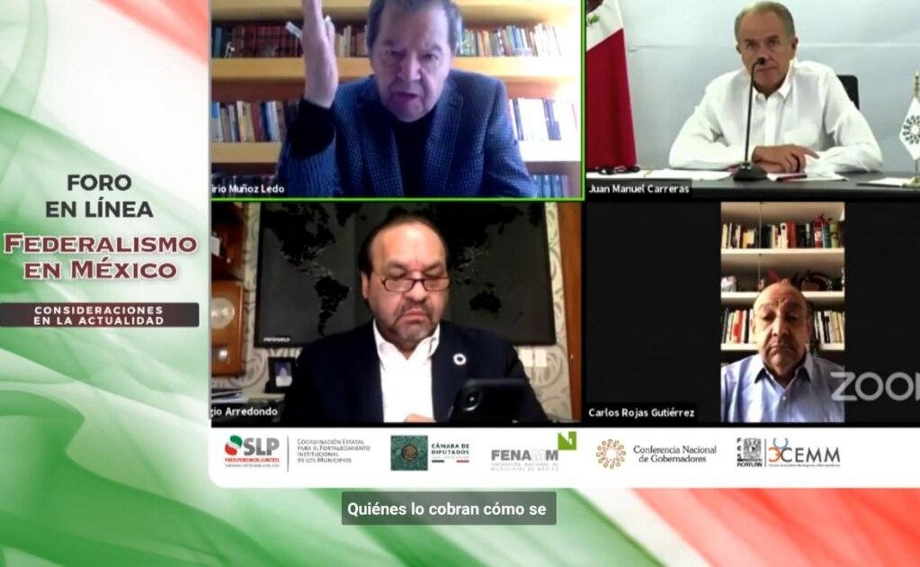 Carreras López va por creación de Convención Nacional Fiscal