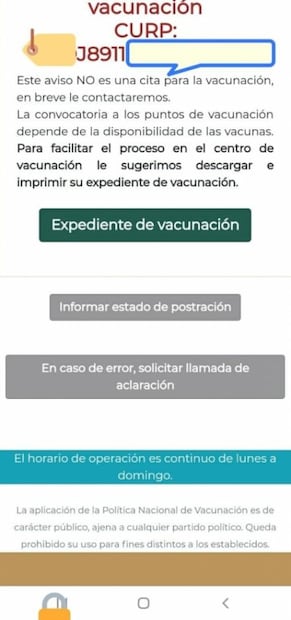 Vacunación contra Covid-19 en mayores de 18 años, ¿ya se pueden registrar?