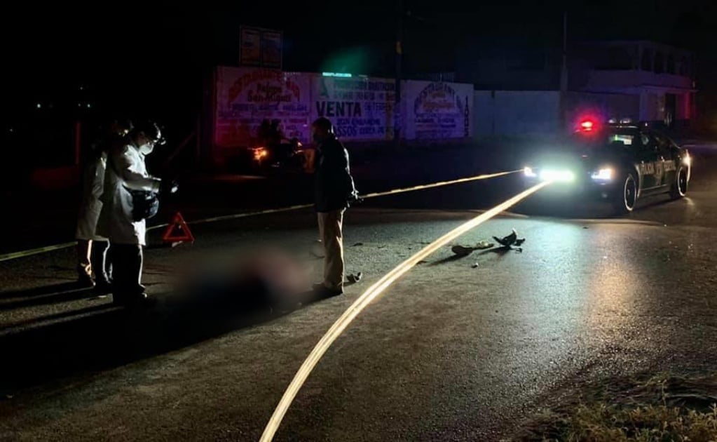 Motociclista muere arrollado por camión urbano en carretera a Rioverde