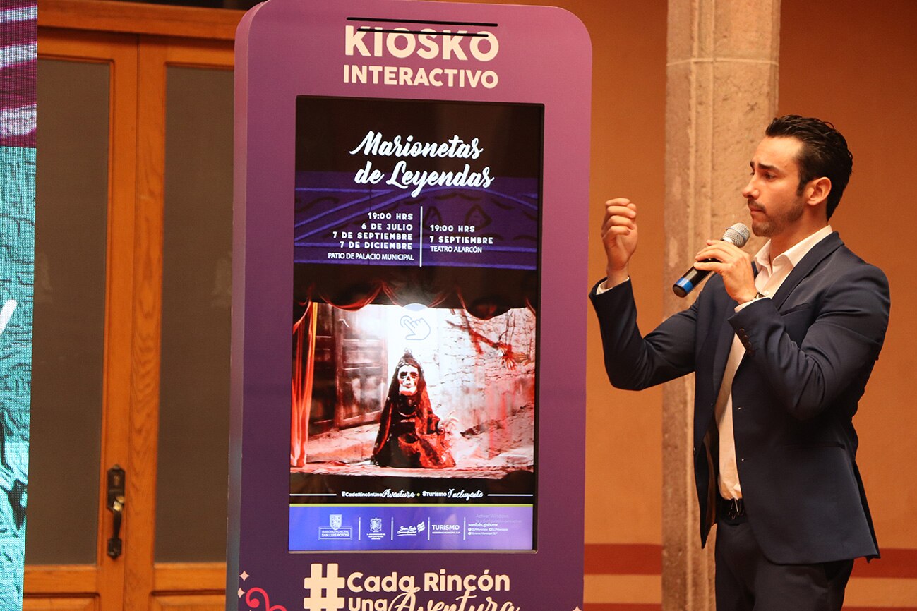 Entra en funcionamiento Kiosco Interactivo para promoción turística de la capital