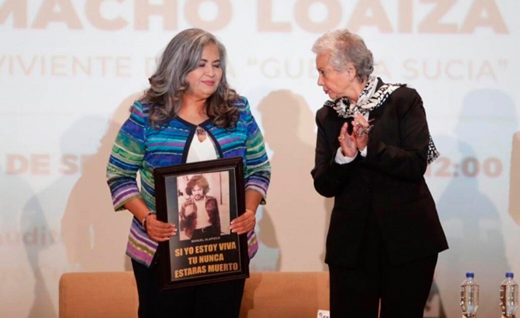 Gobierno de México ofrece disculpa a sobreviviente de "Guerra sucia"