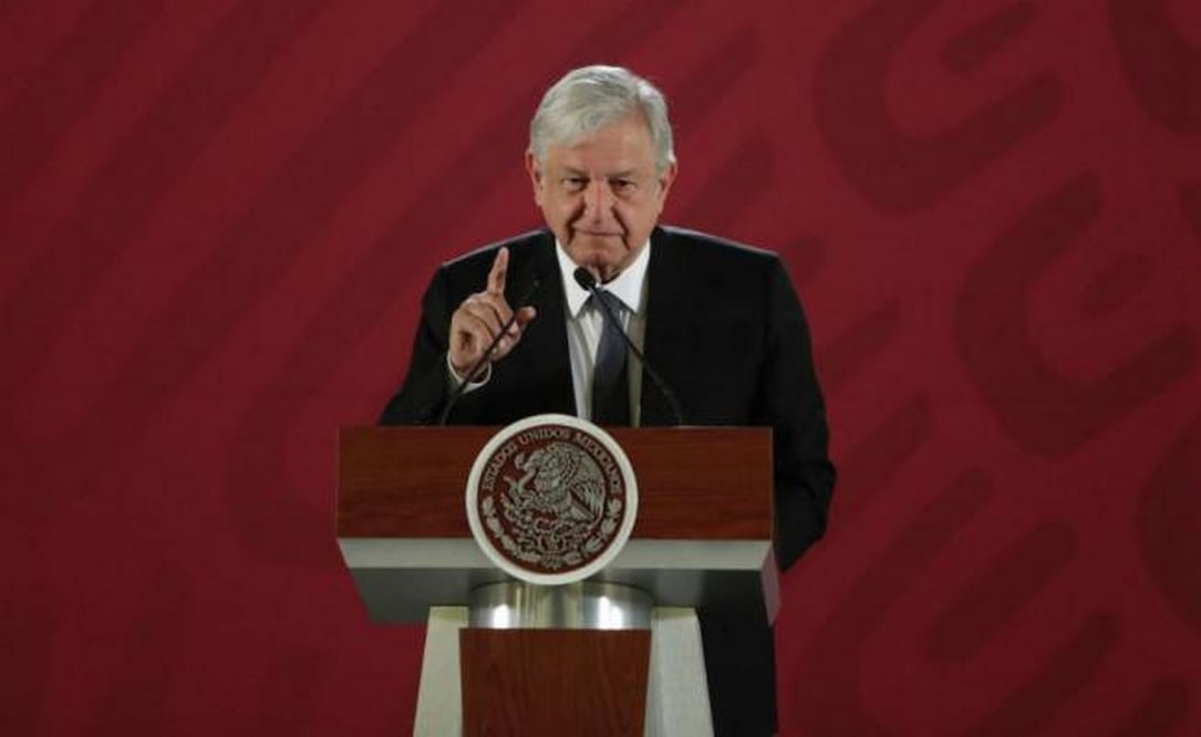 El presidente Andrés Manuel López Obrador en su conferencia matutina. FOTO: IVAN ESTEPHENS | EL UNIVERSAL