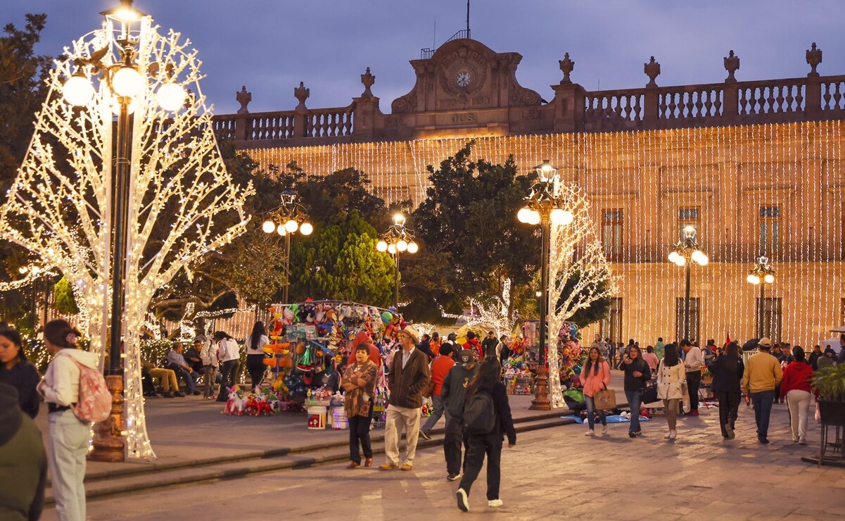 FOTOS: Así lucen los municipios de SLP con decoración navideña