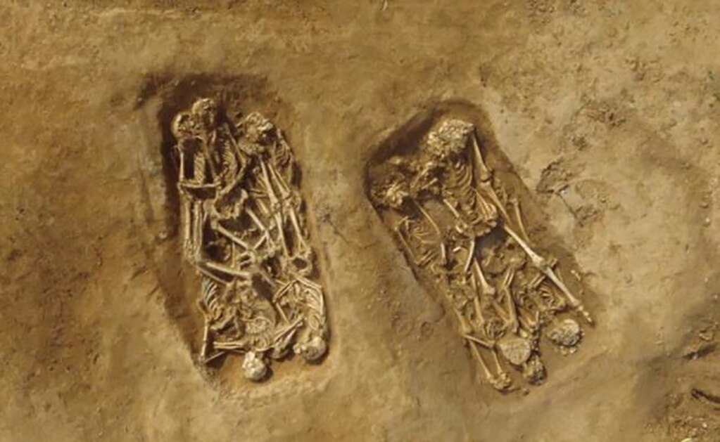 Hallan esqueletos de soldados de la Guerra de los Segadors en Barcelona