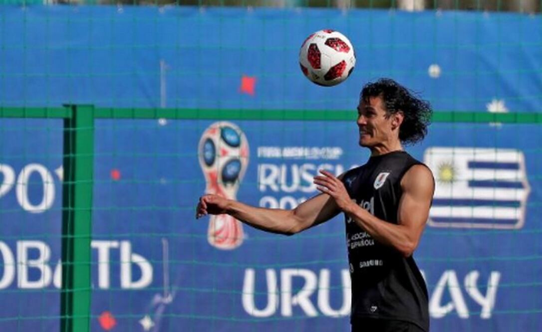 Edinson Cavani. Foto: EFE