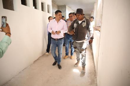 Albergue en la antigua Casa de los Gobernadores en SLP registra 70% de avance: Gallardo