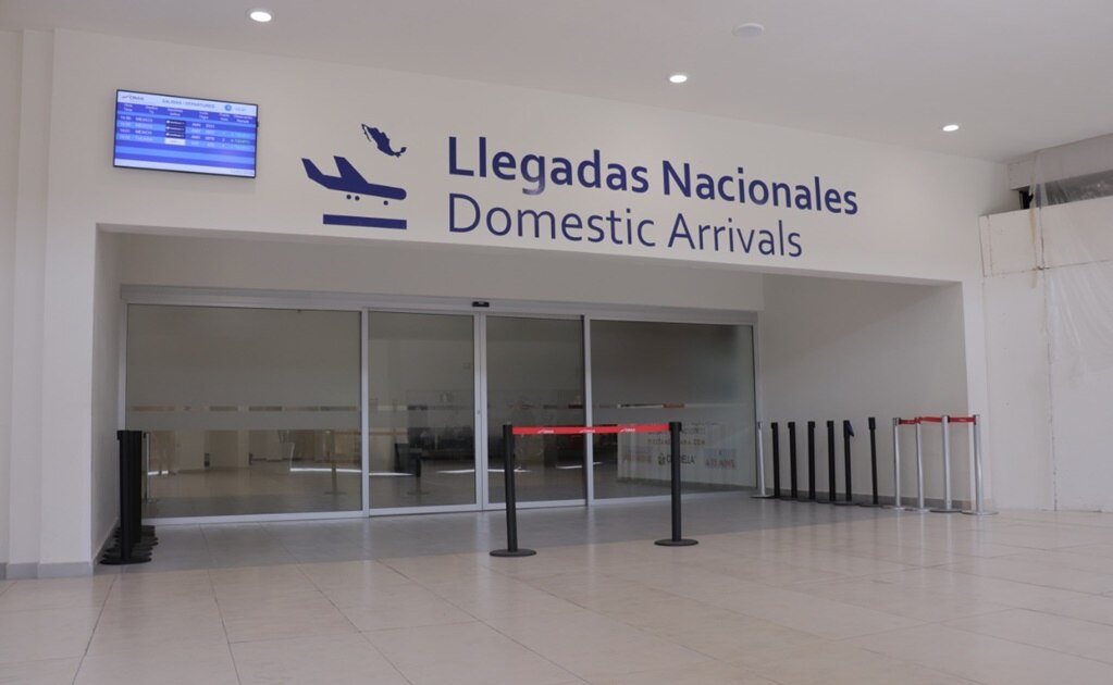 Cae 96% flujo de pasajeros en aeropuerto potosino durante mayo 