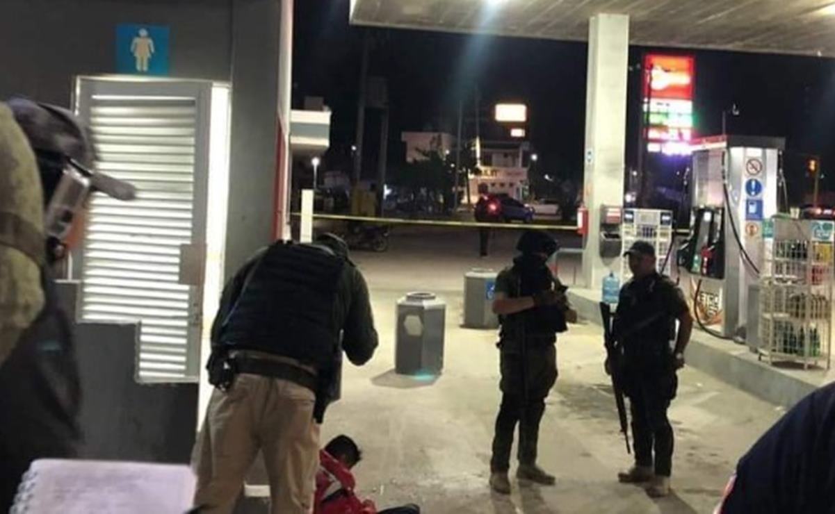 Aumenta violencia en fin de año, asesinan a hombre en gasolinera de Tamuín. Foto: Especial