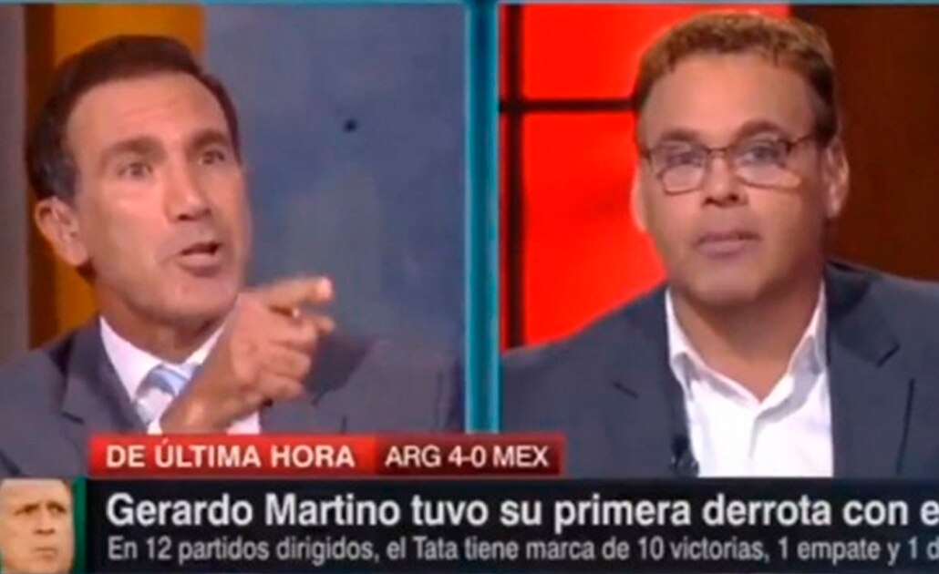 Así se disculpó David Faitelson con De Anda