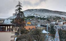 ¿Por qué no ha nevado en Real de Catorce, pese a temperaturas bajo cero? 