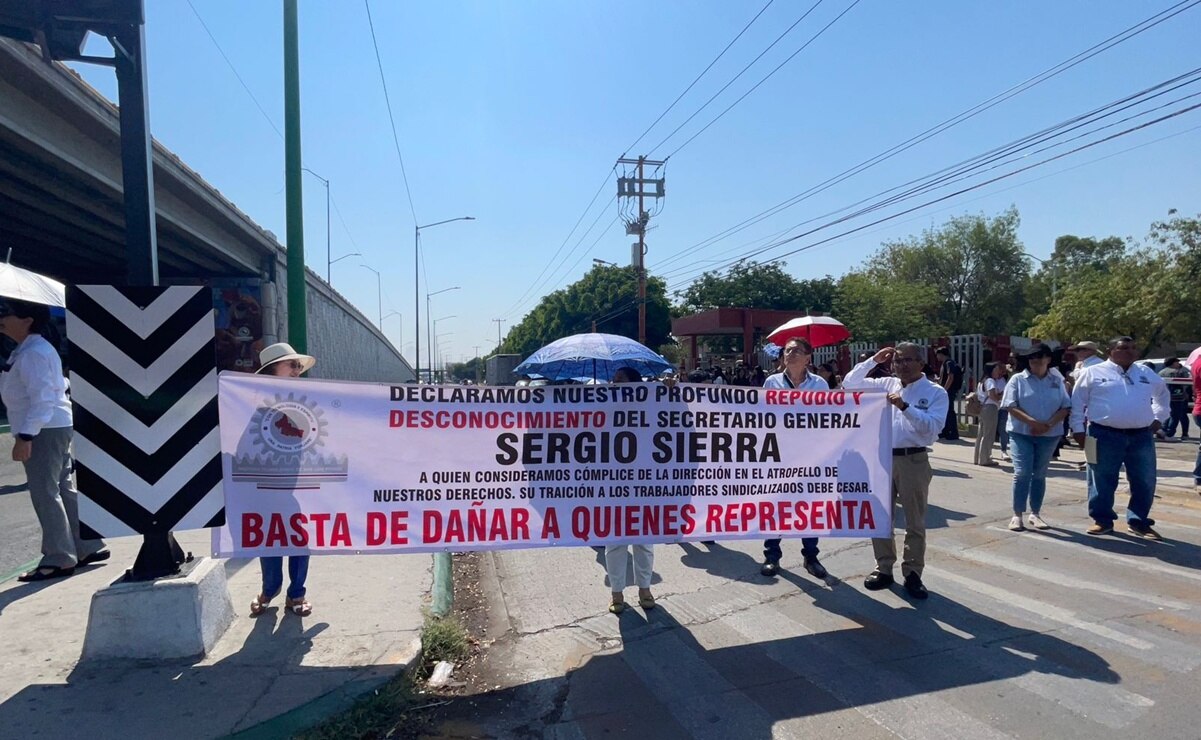 Con manifestación, alumnos y maestros del Instituto Tecnológico de SLP piden destitución del director