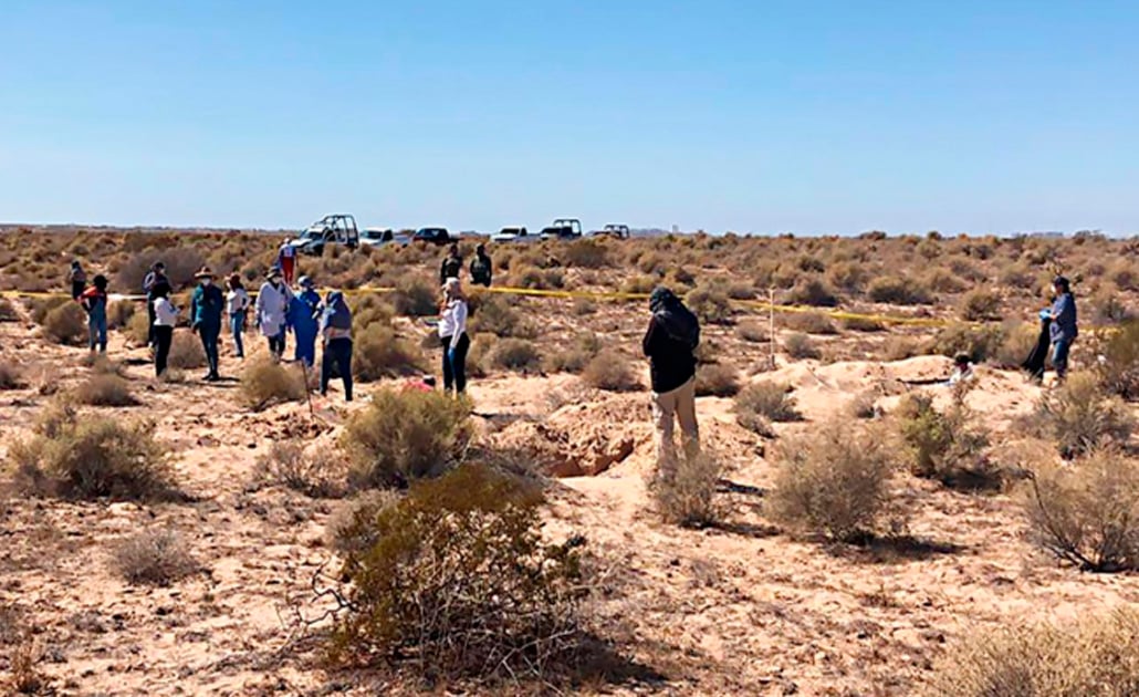 Buscadoras localizan 25 cuerpos más en Sonora; van 42 en 3 días