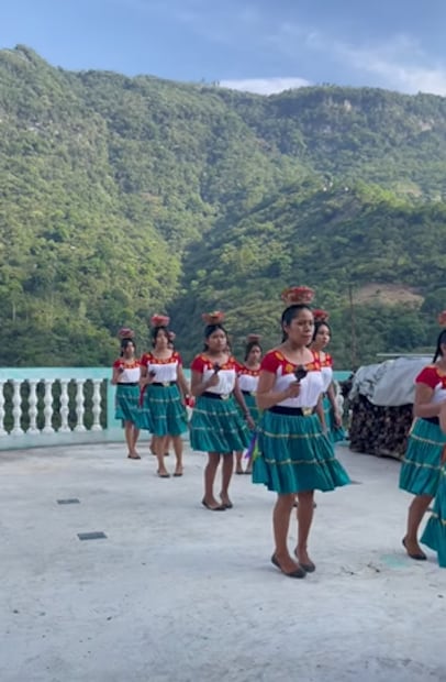 Danza de Inditas en Tamazunchale, SLP. Foto: Redes sociales