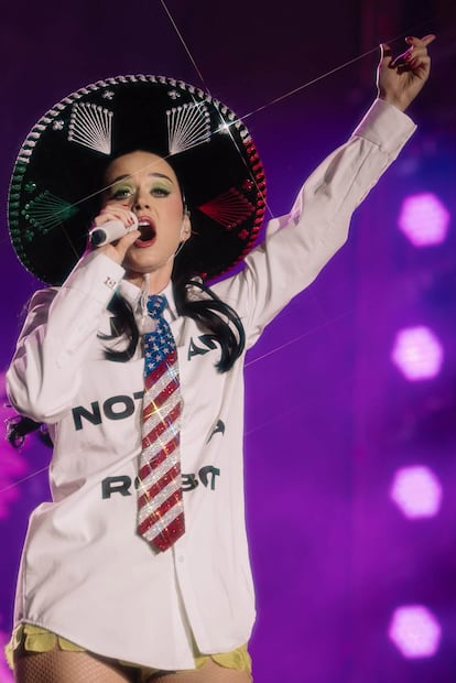 Katy Perry en la Fenapo 2026. Foto: FB@Ignacio Segura Morquecho