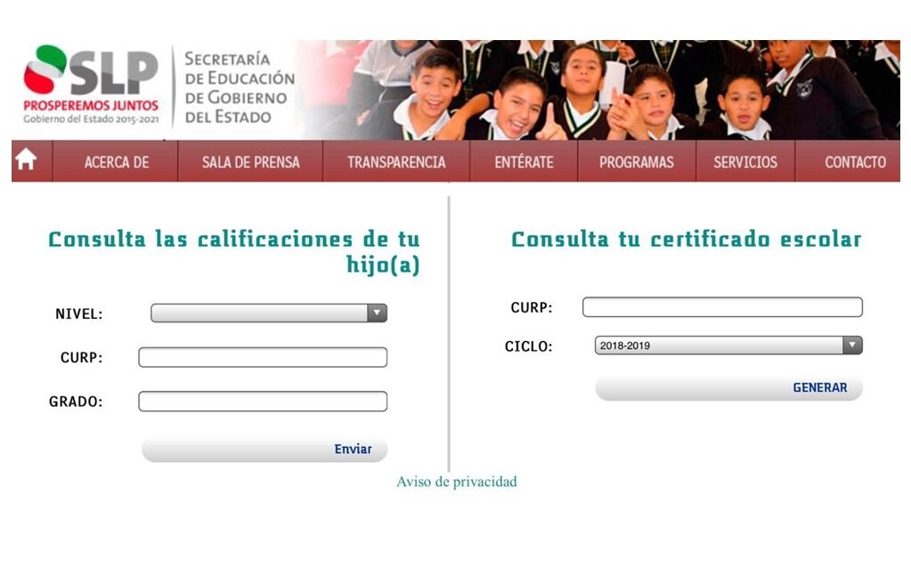Ofrece la SEGE consulta de boleta de calificaciones y certificados a través de celular e internet