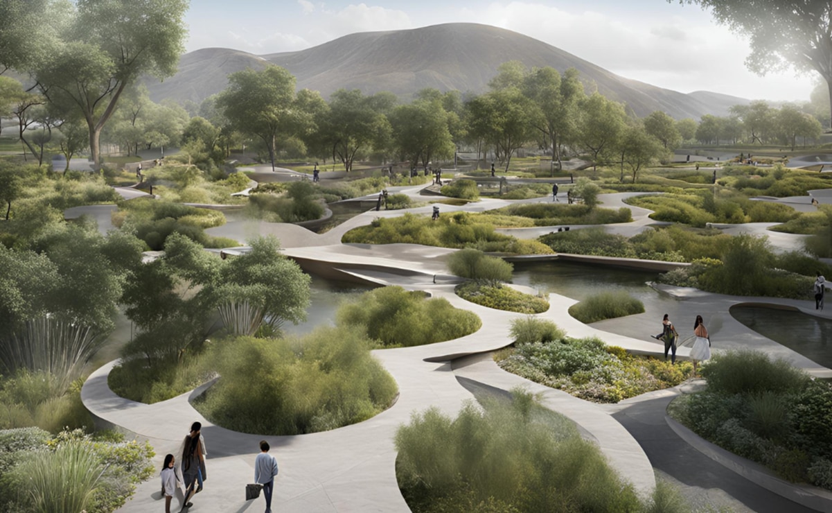FOTOS: Así se vería el parque Tangamanga en el año 2050, según la Inteligencia Artificial