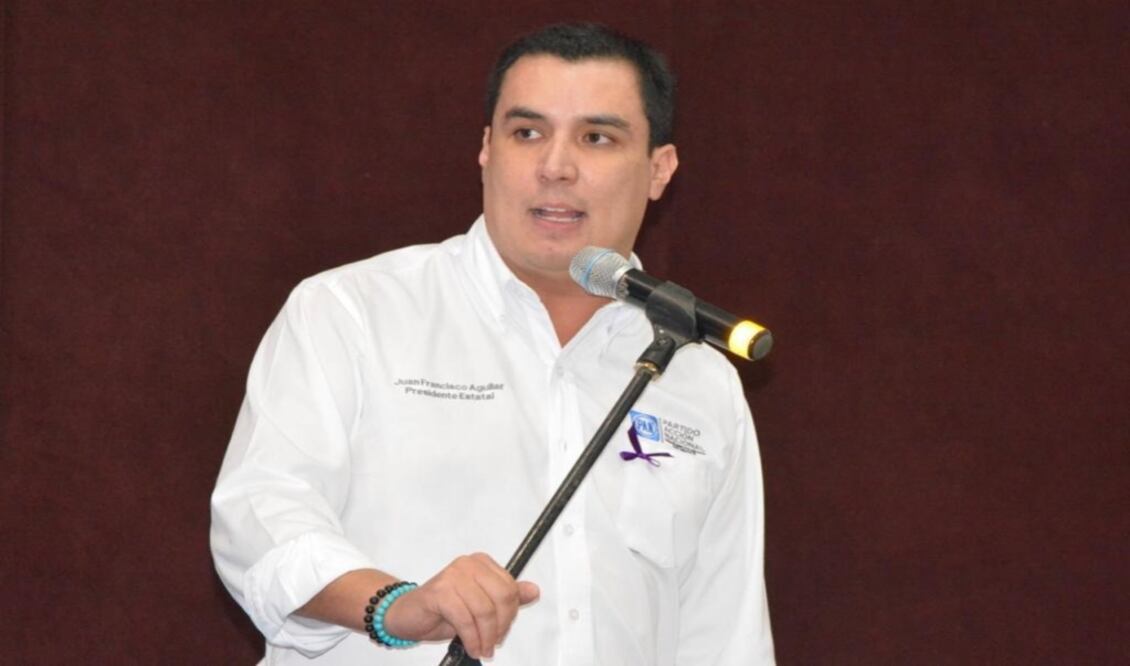 Juan Francisco Aguilar, Presidente estatal del PAN / Foto: Cortesía PAN